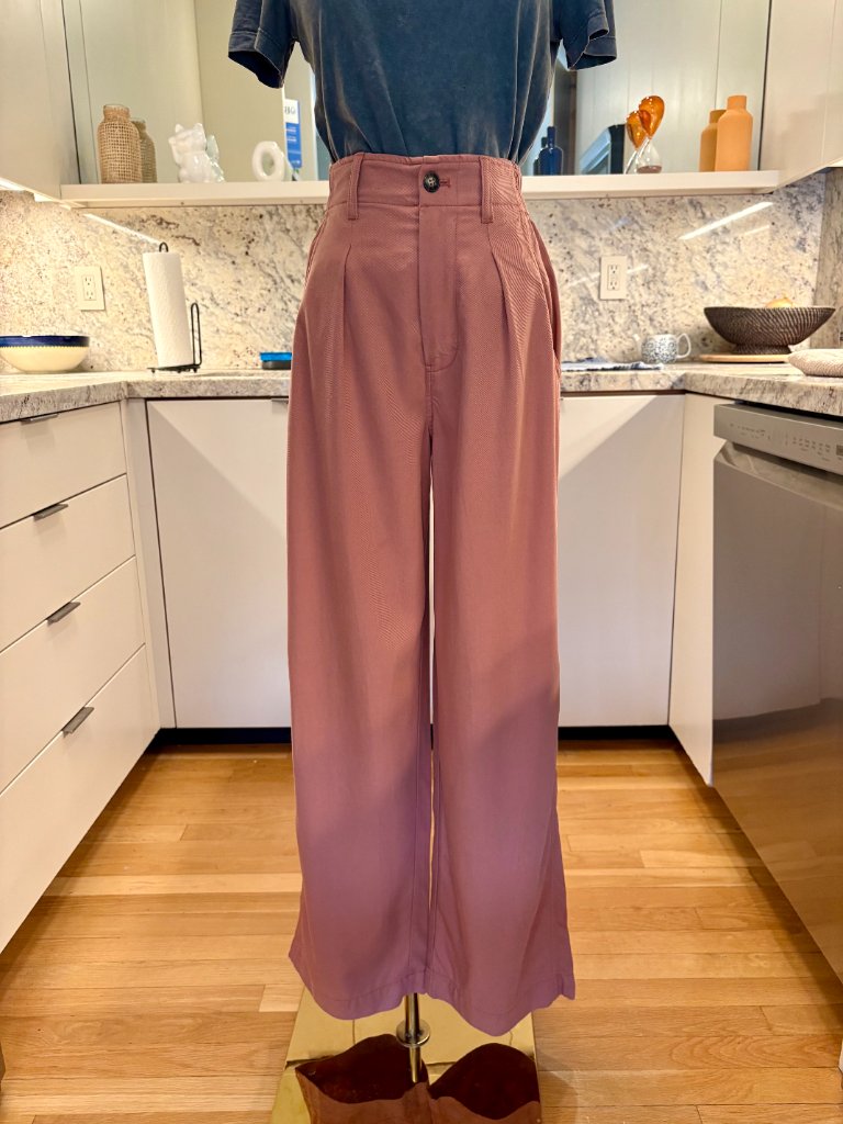 Madewell The Neale Straight-Leg Drapeweave Pants